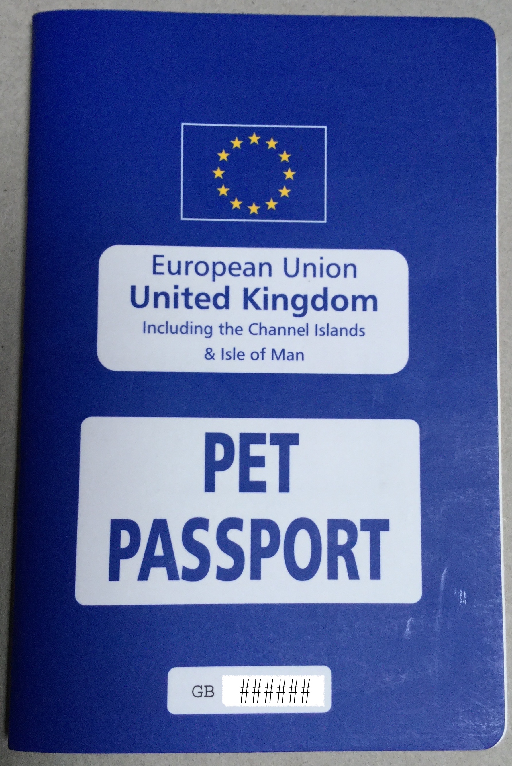 Canine passport hot sale